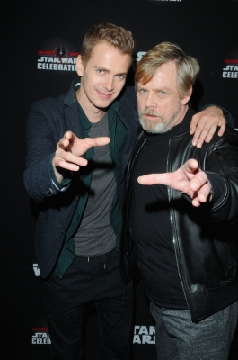 Hayden and Mark at SW Celebration in 2017.

