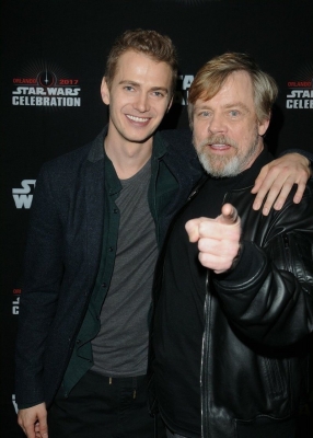 Hayden and Mark at SW Celebration in 2017.
